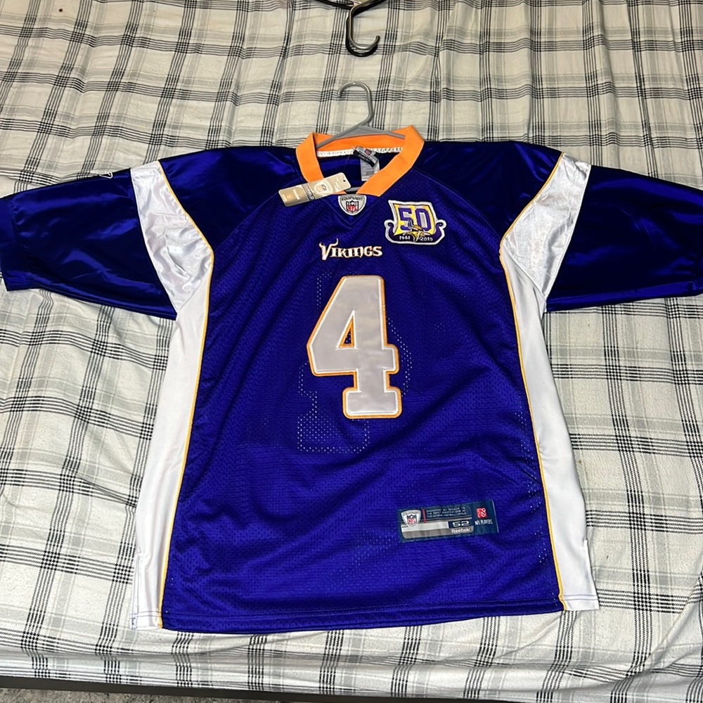 Size 52 Brett Favre NWT anniversary authentic jersey